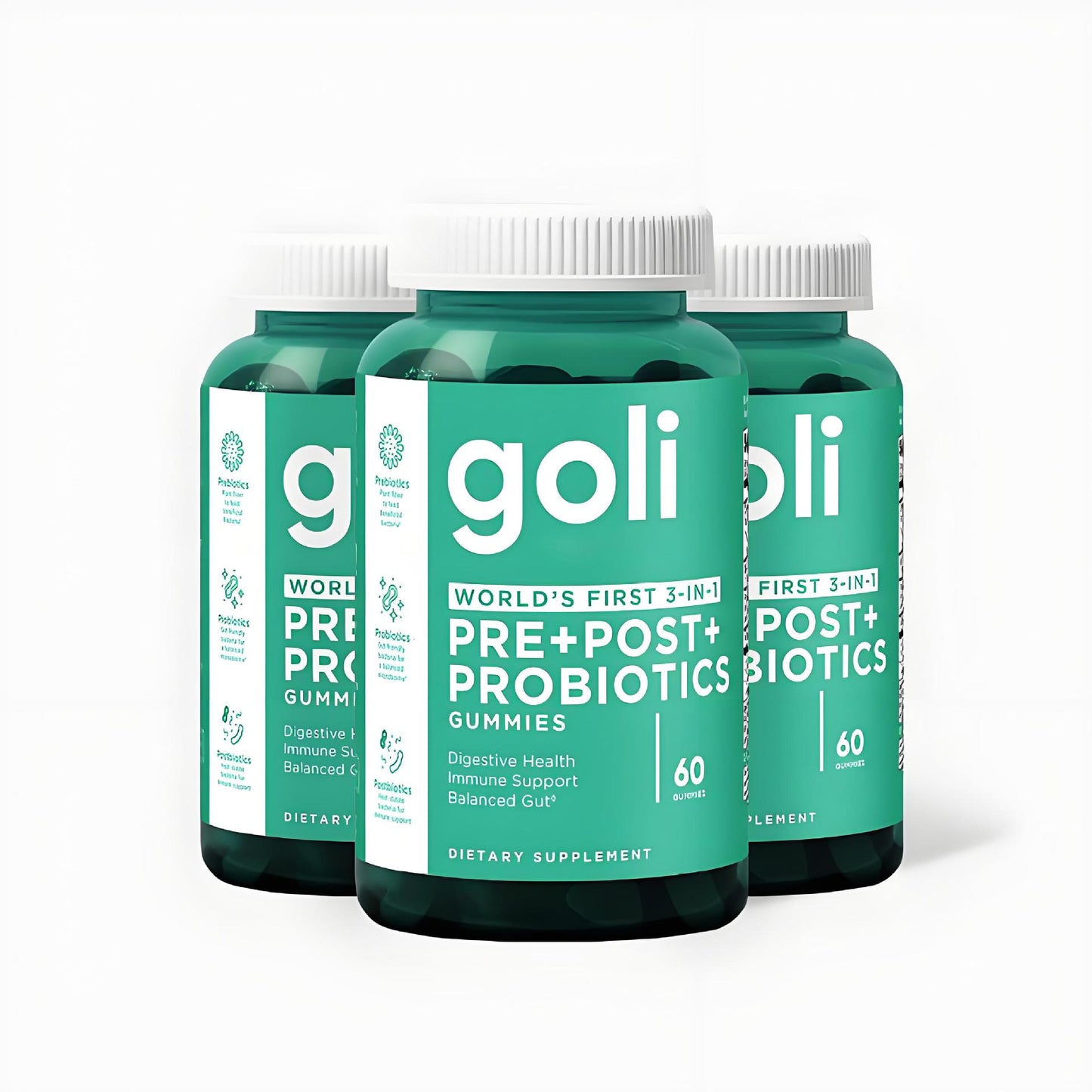 Probiotic gummy candies