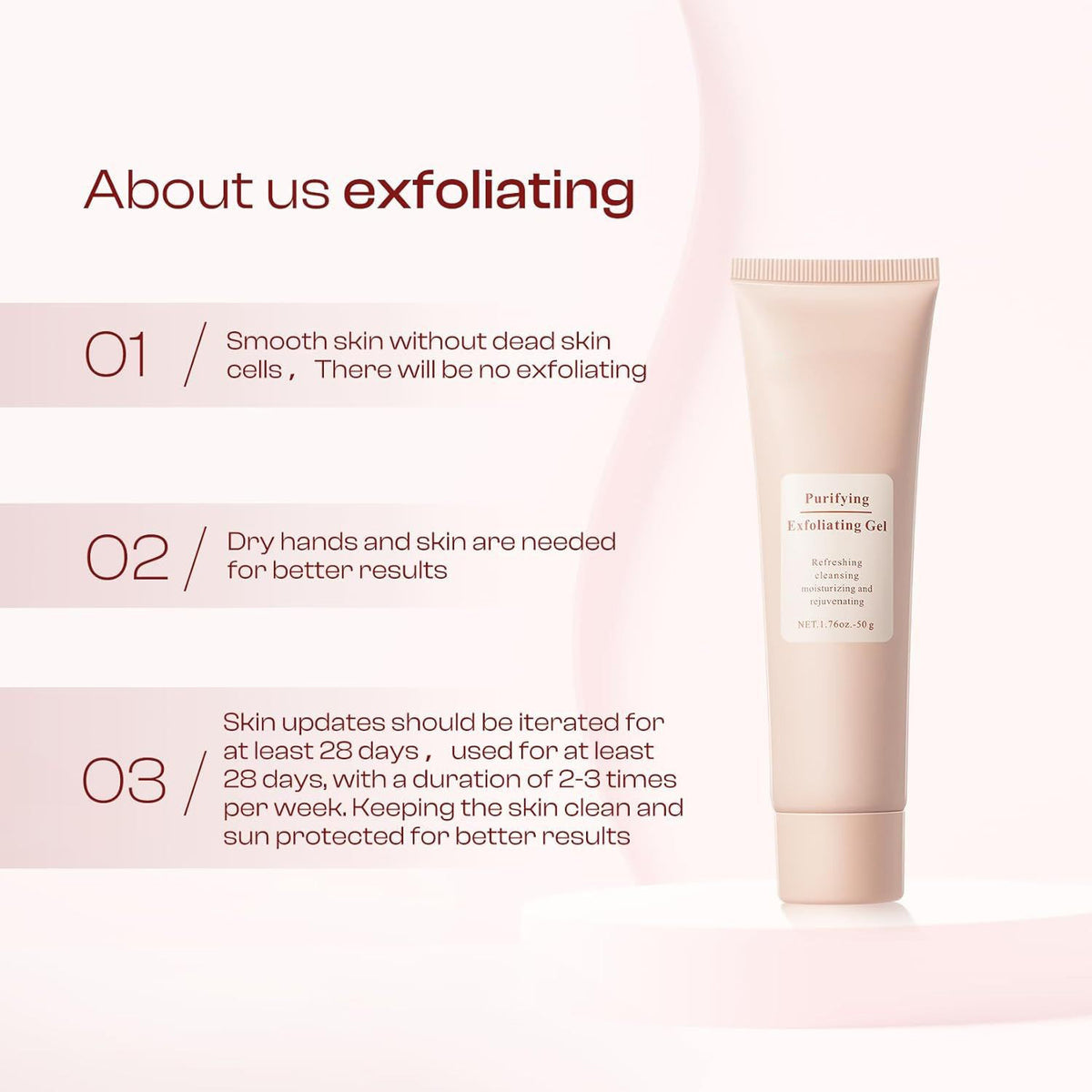 Exfoliating Scrub Gel for Face and Body