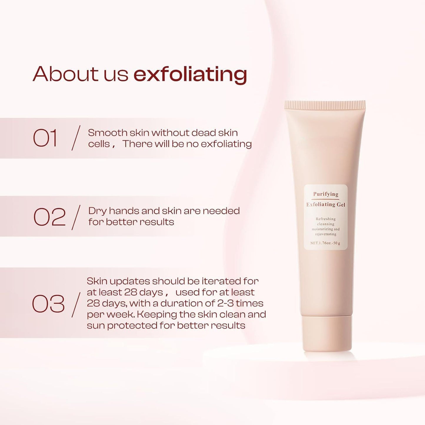 Exfoliating Scrub Gel for Face and Body