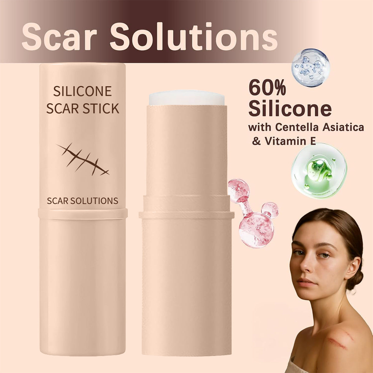 Silicone Facial Scar Repair Stick