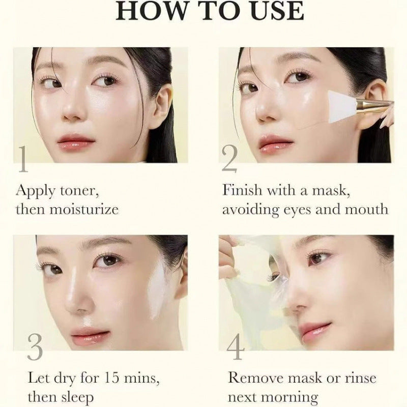 Collagen Peel-Off Mask Hydrating Mask with Brush