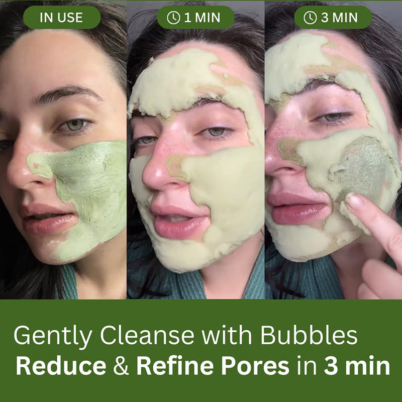 Holy Basil Sparkling Bubble Clay Mask