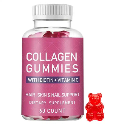 Collagen gummies with biotin vitamin c