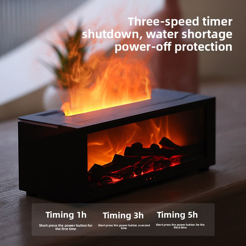 Fireplace aroma diffuser