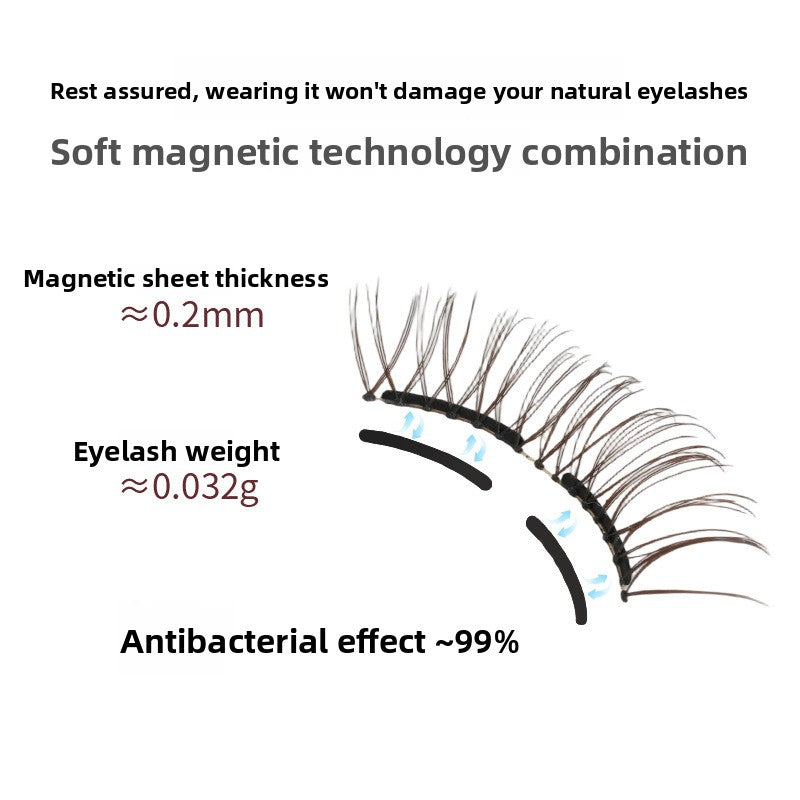 Magnetic False Eyelashes