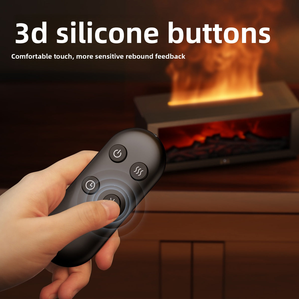 Fireplace aroma diffuser