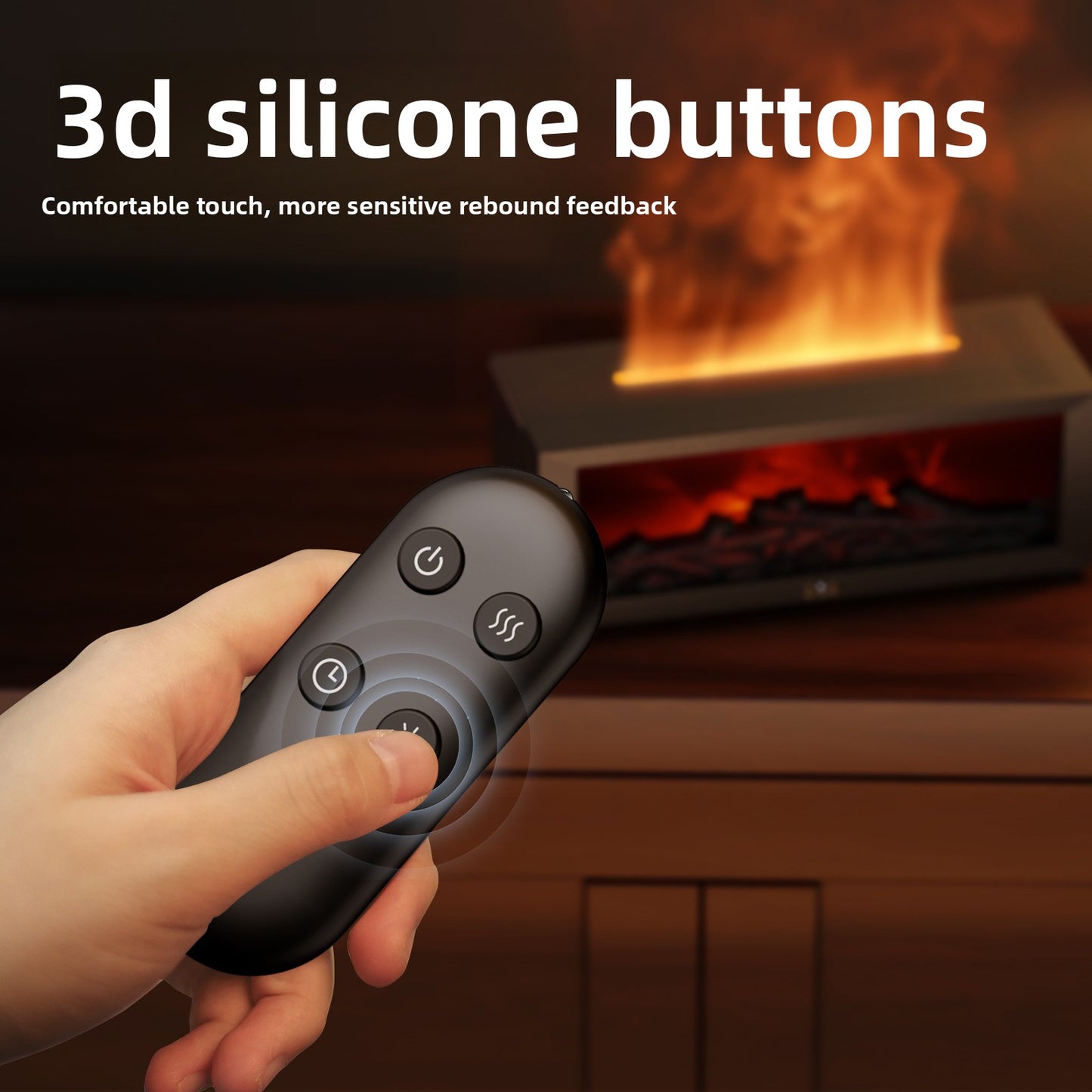 Fireplace aroma diffuser