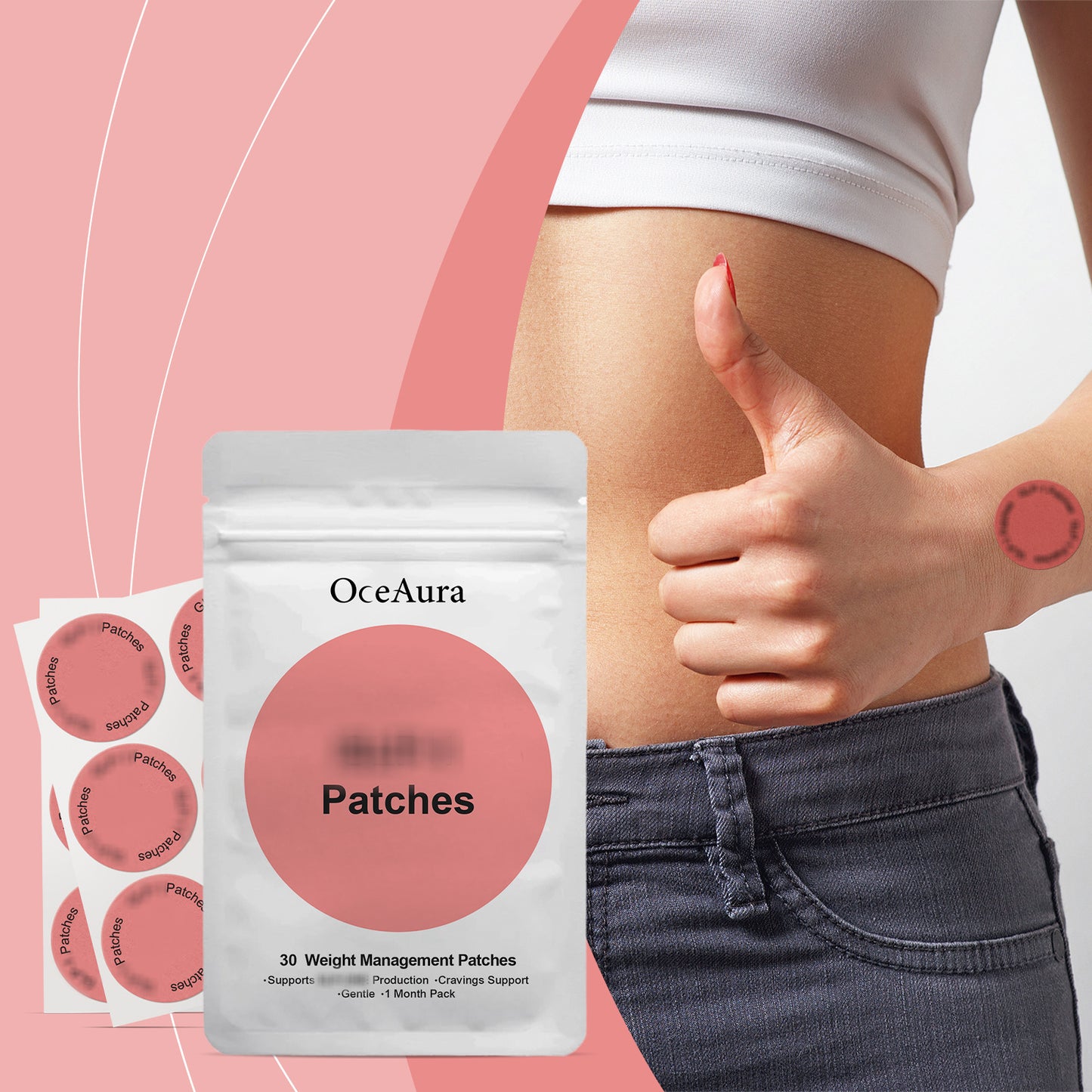 Oceaura Body Care Patch Gentle Skin Management