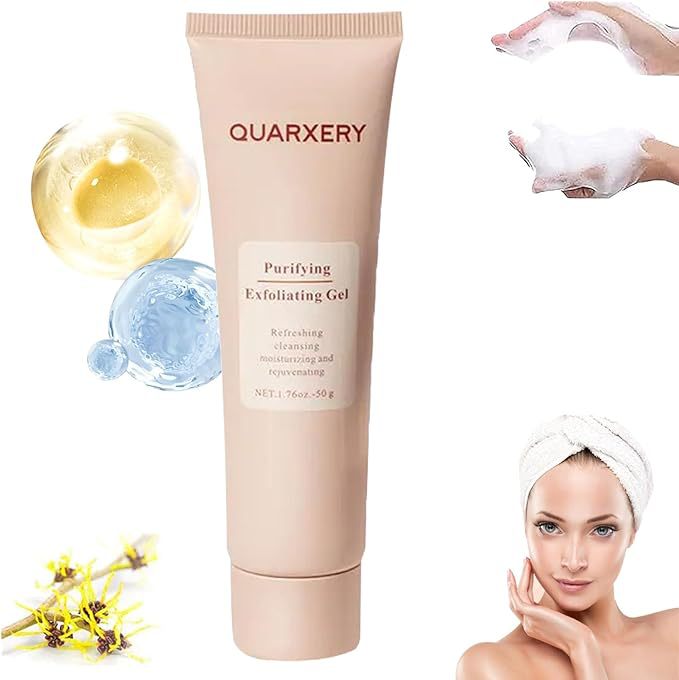 Cleansing exfoliating gel