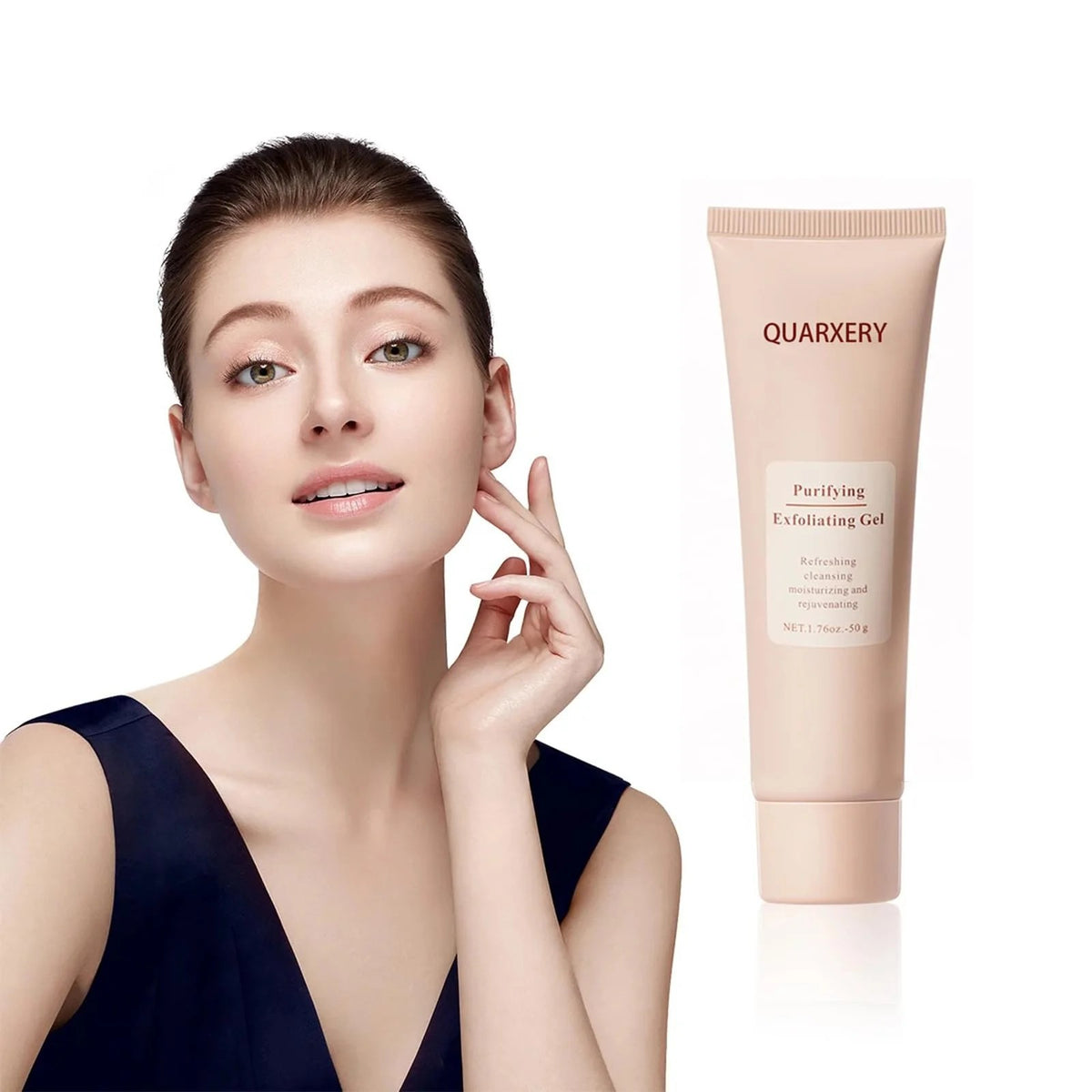 Cleansing exfoliating gel